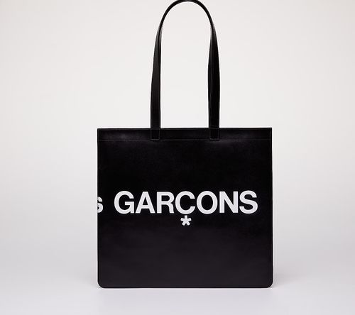 Bag Comme des Garçons Huge Logo Tote Bag Black Universa