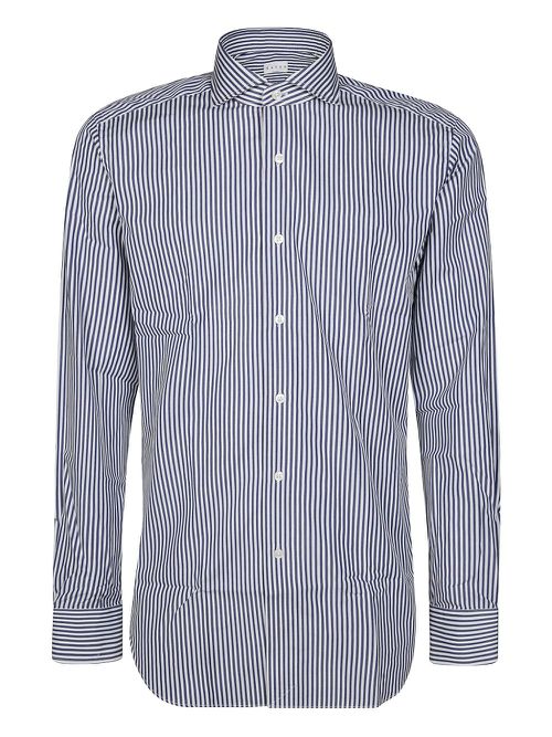 Xacus striped shirt - Blue