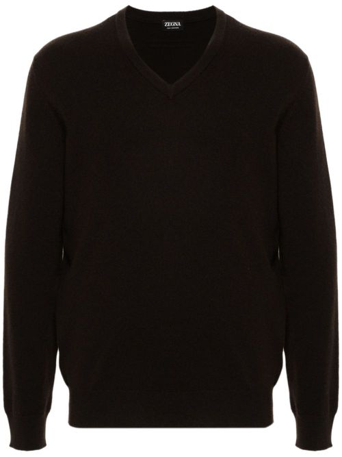 Cashmere sweater - Brown