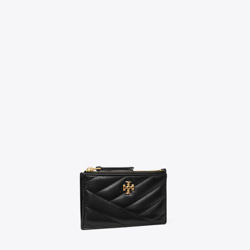Kira Chevron Zip Card Case