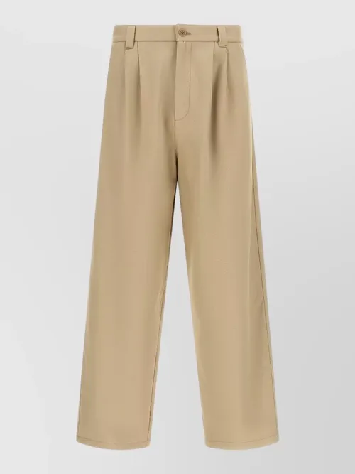 A.P.C. - ricky tailored pants belt loops pockets pleat