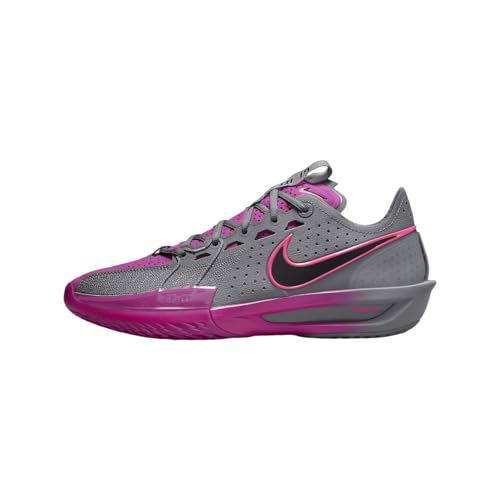 Nike G.T. Cut 3 Basketball Shoes (DV2913-104, White/Metallic Silver/Light Lemon Twist/Glacier Blue)
