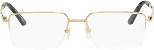 Cartier Gold 'Santos de Cartier' Glasses