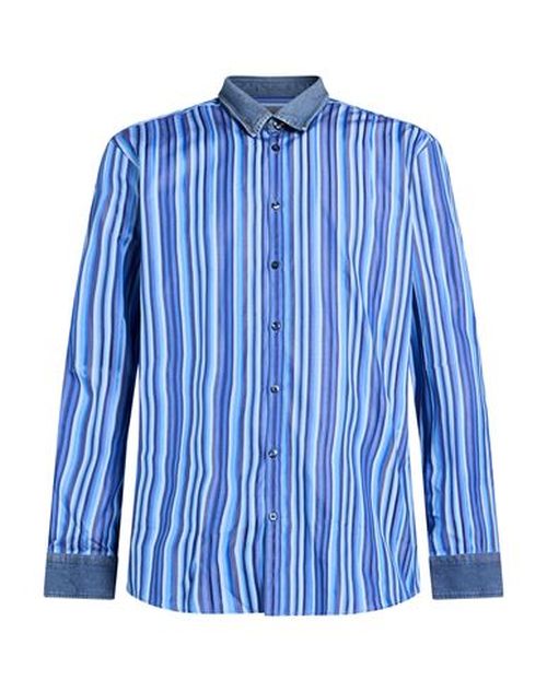 Man Shirt Blue Size 15 ½ Cotton