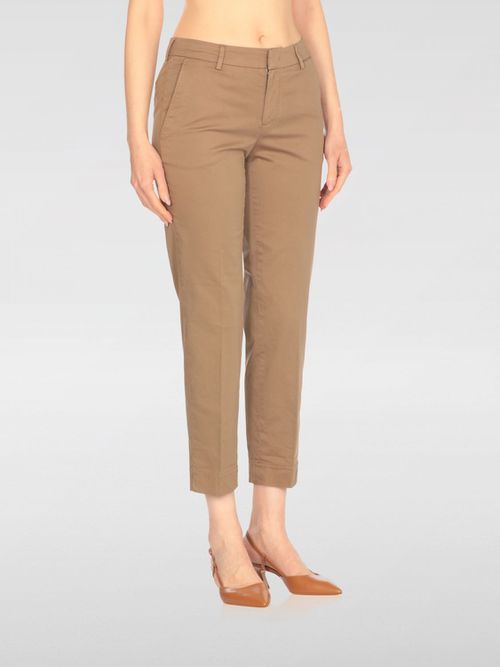 Pants PT TORINO Woman color Brown