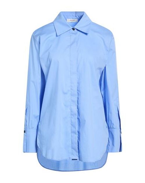 Woman Shirt Light blue Size 10 Polyester, Viscose, Elastane