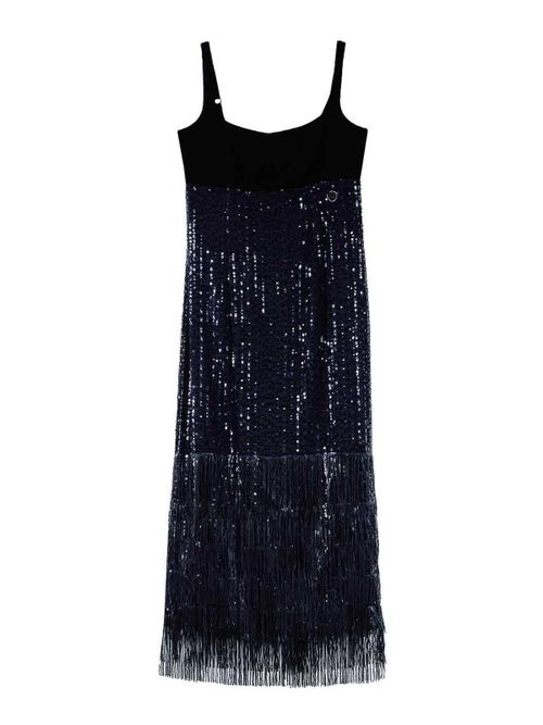 Sequins Fringe Dress