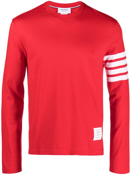 4-Bar Stripe 2003-print T-shirt - Red