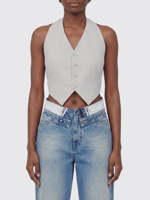 Waistcoat Woman color Grey