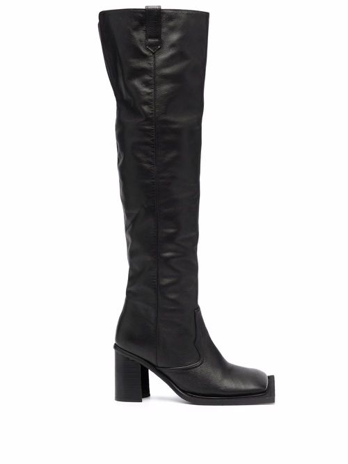 Howling knee-length boots - Black
