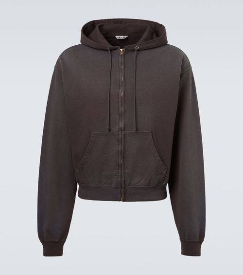 Cotton jersey hoodie