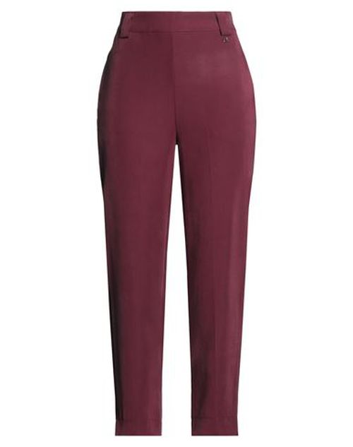 Woman Pants Garnet Size 4 Viscose, Polyester