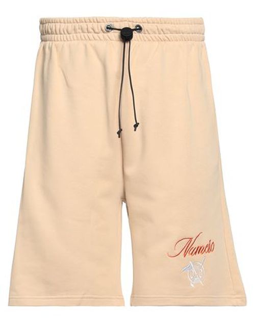 Man Shorts & Bermuda Shorts Beige Size M Cotton