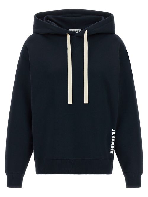 Cotton Hoodie — Navy