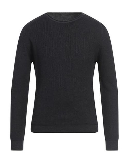 Man Sweater Charcoal Size 36 Merino Wool
