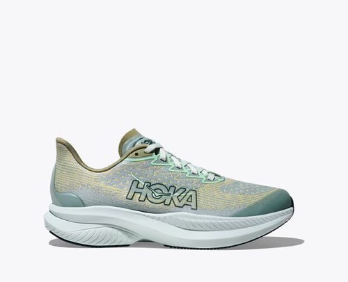 HOKA Mach 6 Shoes in Druzy/Yuzu