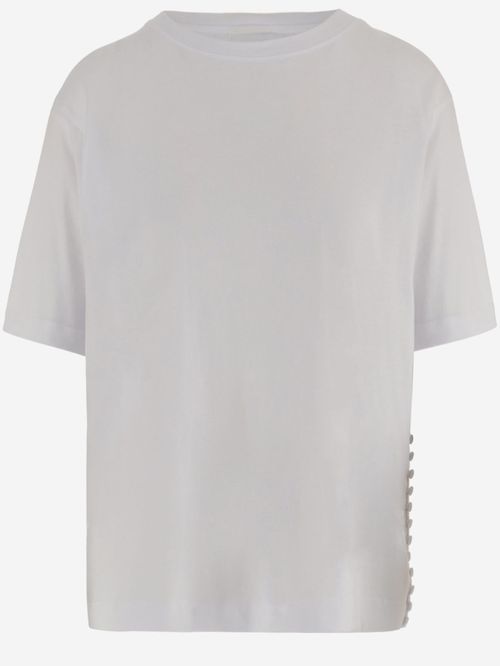 White Cotton T-shirt