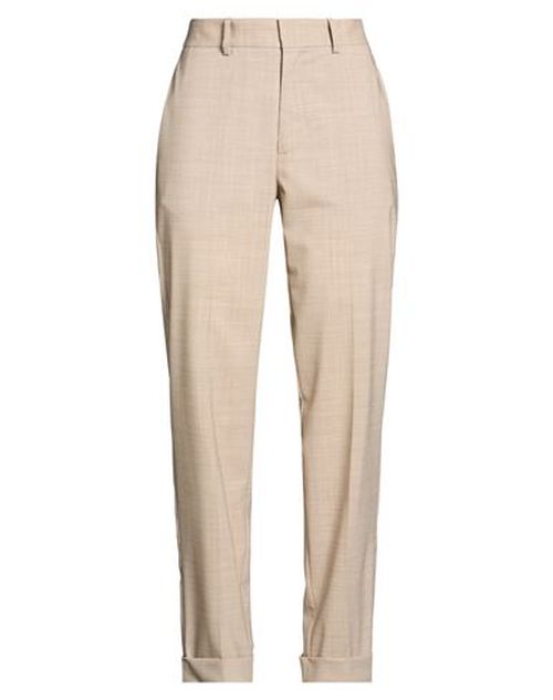 P. a.r. o.s. h. Woman Pants Taupe Size M Virgin Wool, Elastane