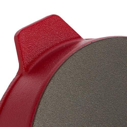 "2pc 10"" Ceramic Nonstick Cast Iron Skillet w/10"" Griddle