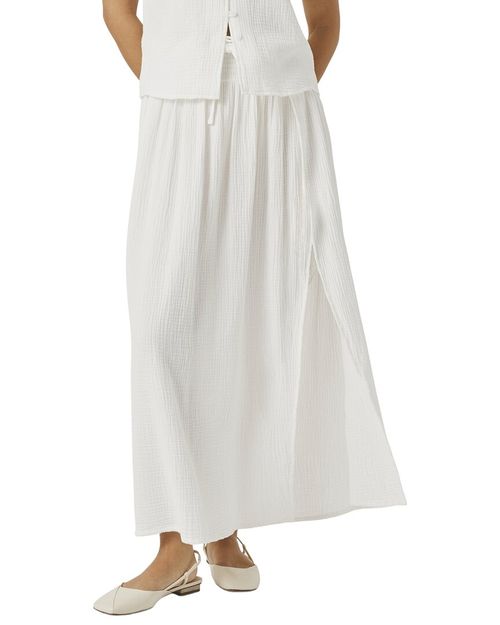 Adele Gauze Maxi Skirt