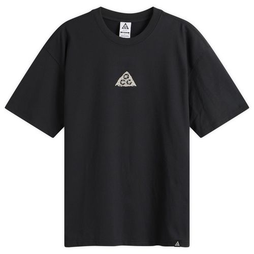 Men's ACG Stacked Rocks T-Shirt in Black/Light Orewood Brown