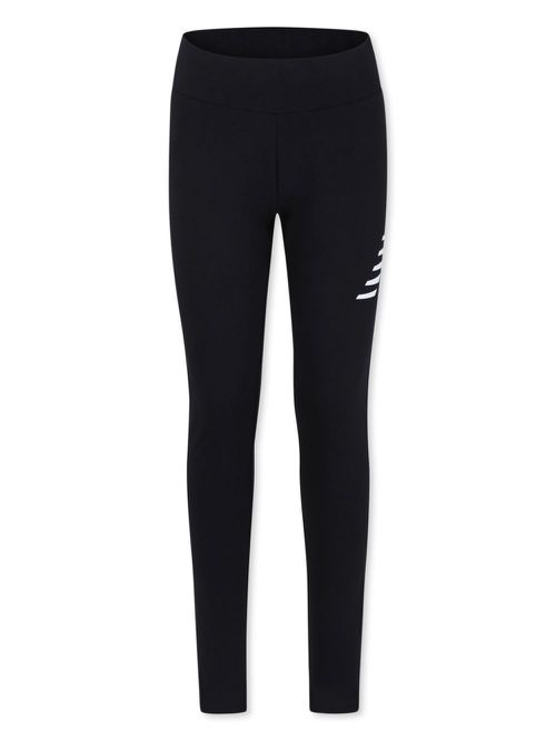 Logo-print leggings - Black