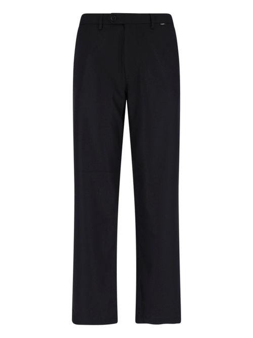Men's Wool-Blend Trousers with Tailored Finish