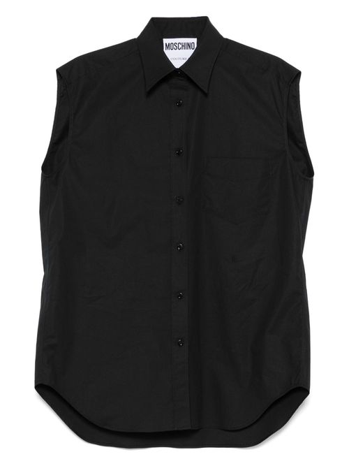 Moschino poplin shirt - Black