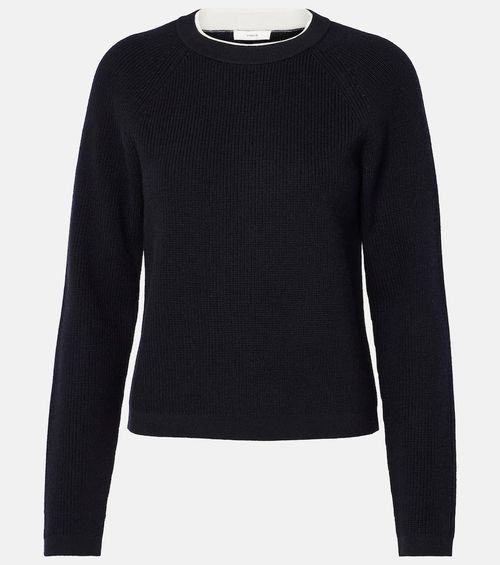Wool and cashmere sweater