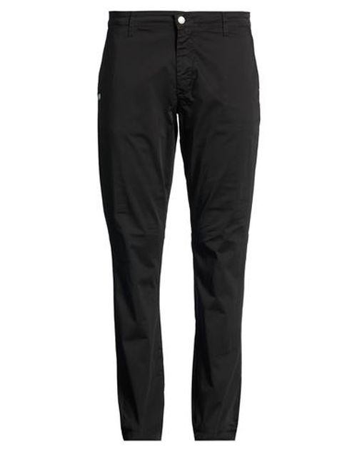 Man Pants Black Size 30 Cotton, Elastane