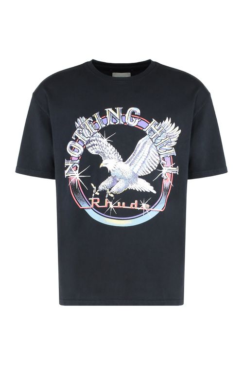 Cotton T-Shirt with Front Print