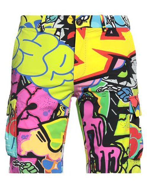 Man Shorts & Bermuda Shorts Acid green