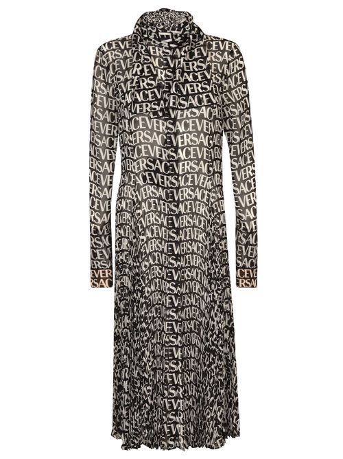 Logo Monogram Printed Dress
