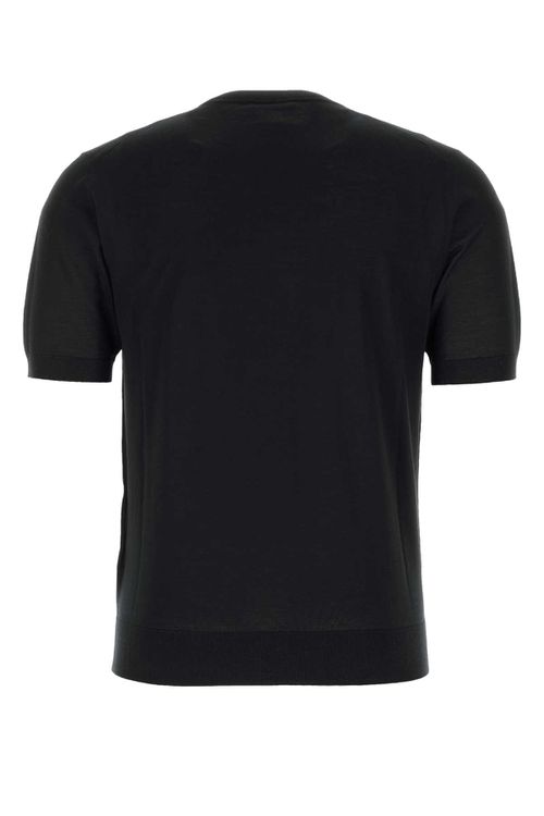 Black Wool T-shirt