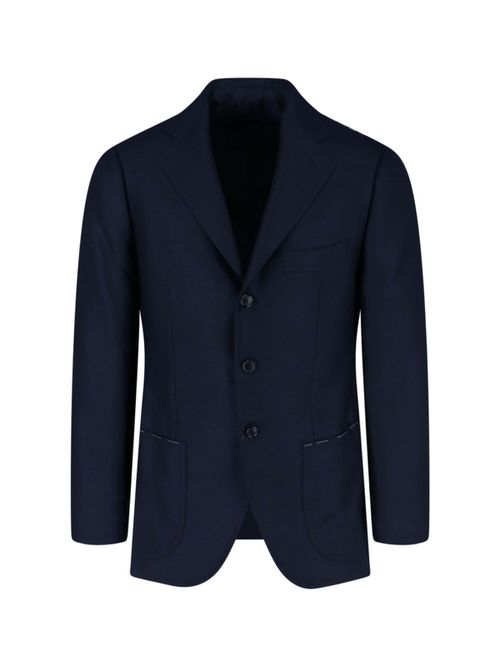 Single-Breasted Cashmere Blazer