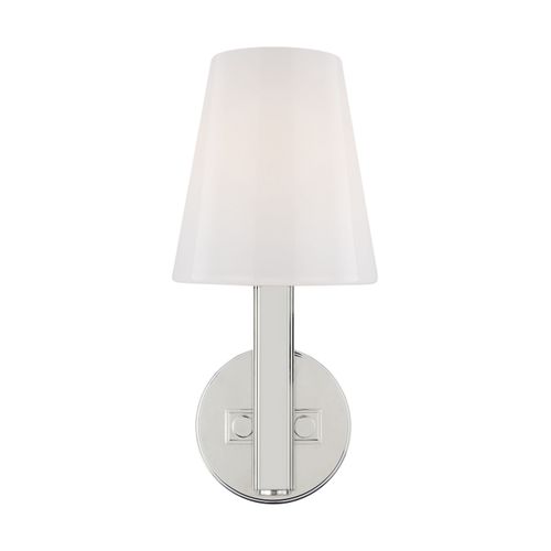 Visual Comfort Studio Logan Wall Sconce in Polished Nickel by Thomas O'Brien