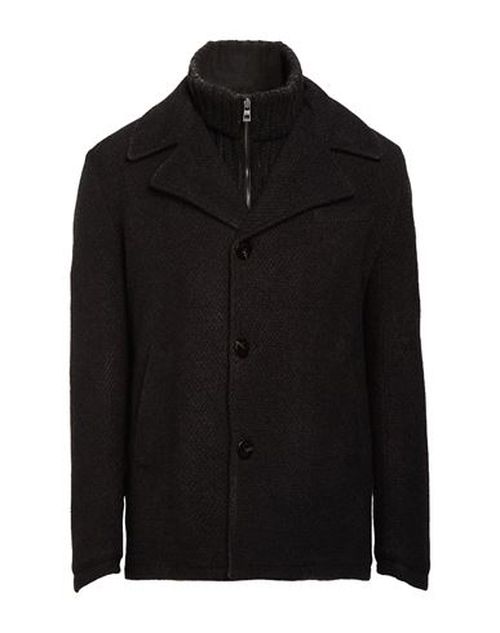 Man Coat Dark brown Size XL Wool, Polyamide, Acetate, Polyester, Mohair wool