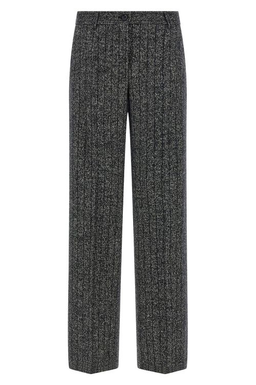 Striped Wool Pants