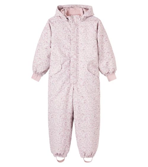 Miko floral padded snowsuit