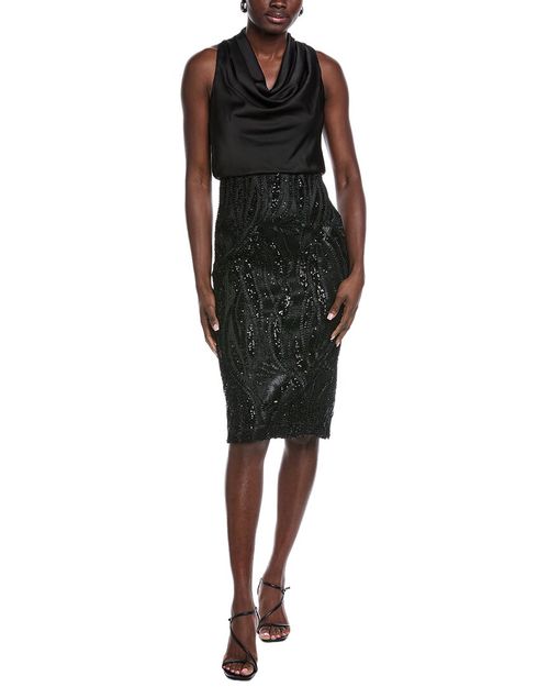 Solid Mid Dress
