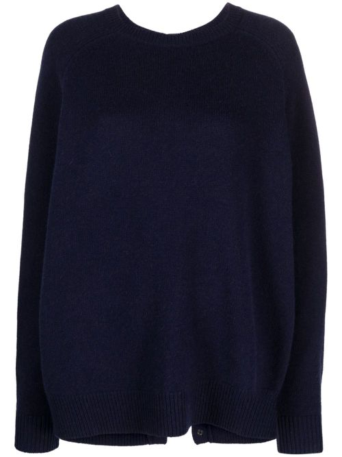 Lison fine-knit jumper - Blue