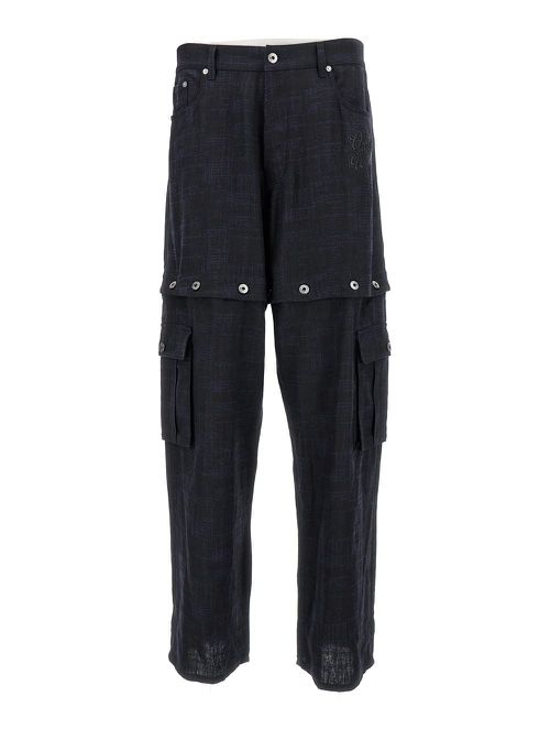 90slogo Linen But Cargo Pant