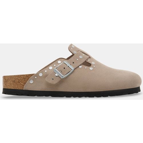 Birkenstock Boston Suede Rivet Mule