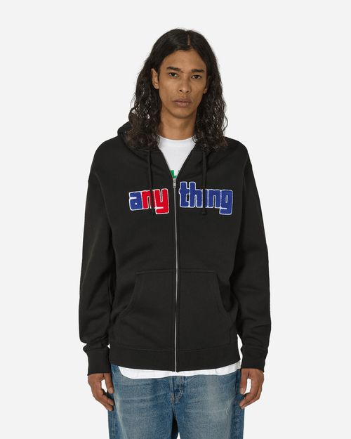 Speedball Logo Zip-Up Hoodie Black