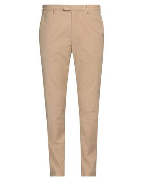 Man Pants Camel Size 38 Cotton, Elastane