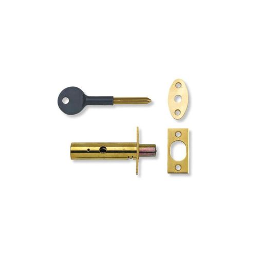 Yale Door Security Bolt Polished Brass Finish for Hinged and Wooden Doors P-M444