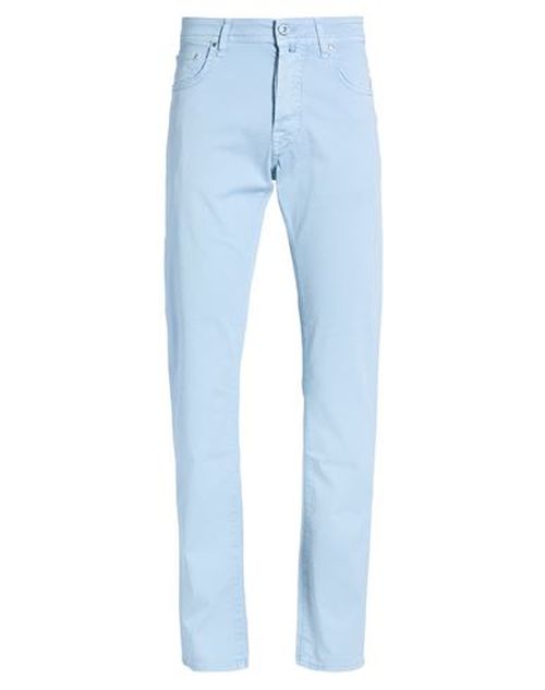Jacob Cohёn Man Pants Sky blue Size 31 Cotton, Lyocell, Elastane