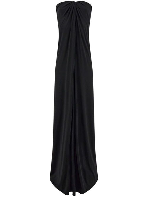 Strapless maxi dress - Black