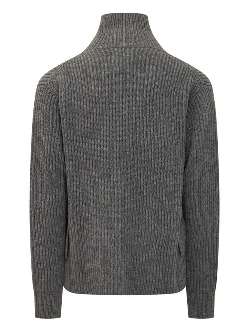 Zip-up cardigan - Grey