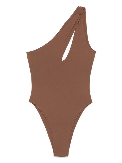 Federica Tosi cut out-detail swimsuit - Brown
